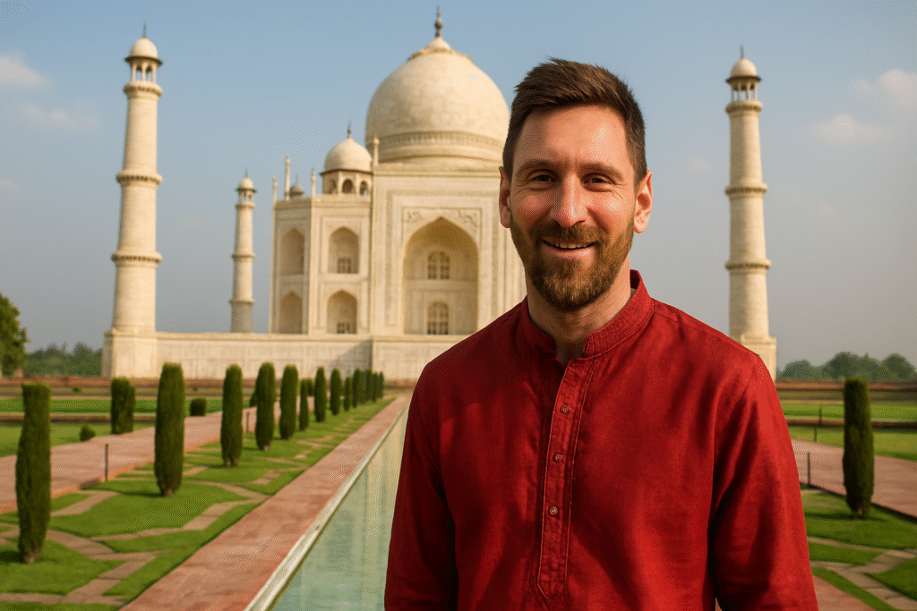 Lionel Messi in India
