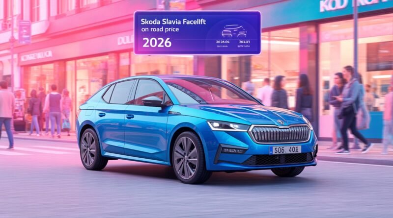 Skoda Slavia Facelift On Road Price 2026